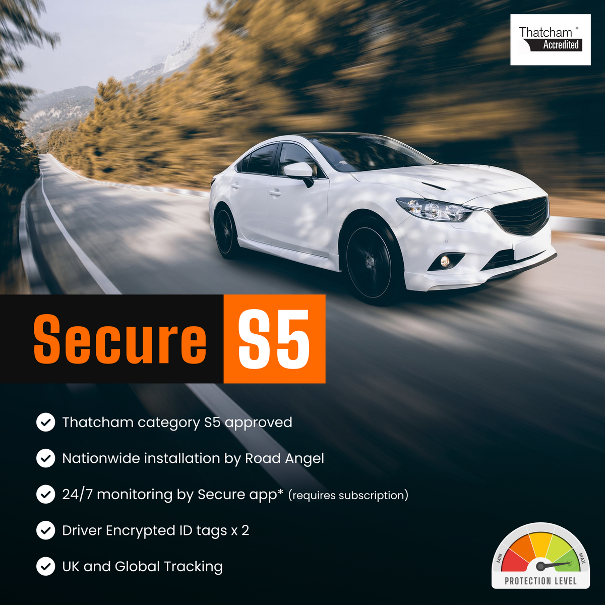 Allianz Thatcham Approved S5 Tracker - Supplied and Fitted Nationwide