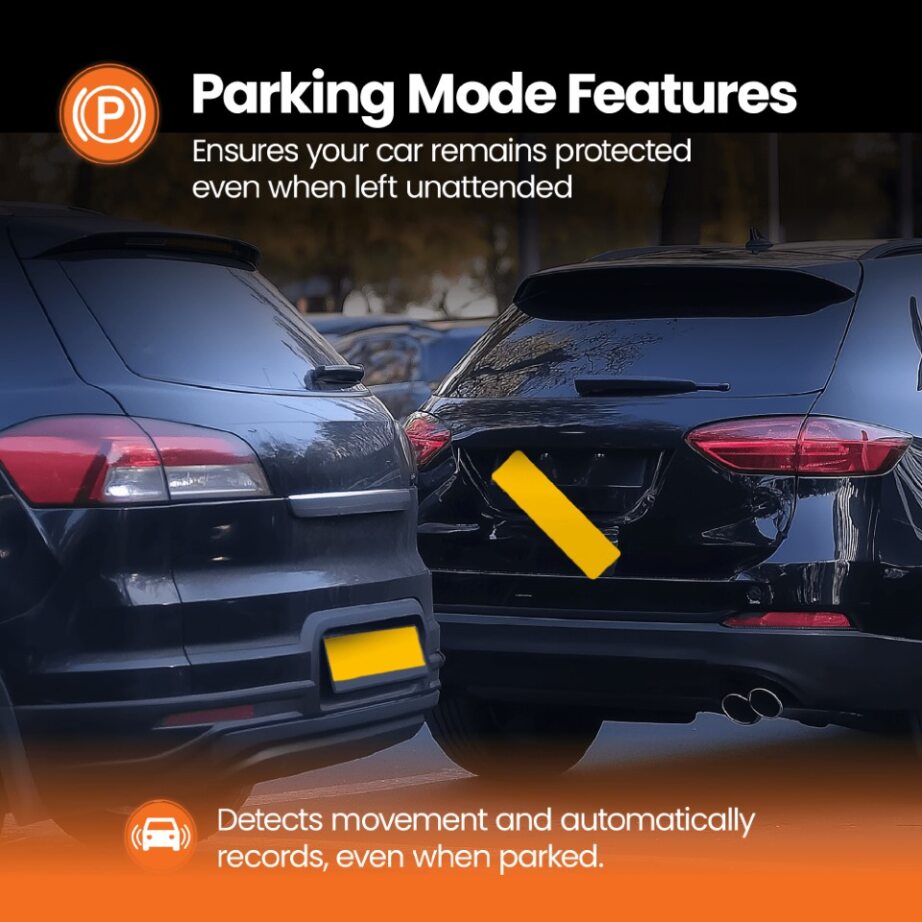 Ferrari - Road Angel Halo Edge 4K Dash Cam with Parking Mode & Quick Release Mounting With 64GB SD Card & Hardwiring Kit Bundle