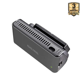 Ferrari - Road Angel Halo Edge 4K Dash Cam with Parking Mode & Quick Release Mounting With 64GB SD Card & Hardwiring Kit Bundle