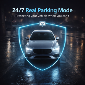 Clear - Road Angel Halo Ultima 4K Dual Dash Cam With 128GB SD Card And Hardwiring Kit