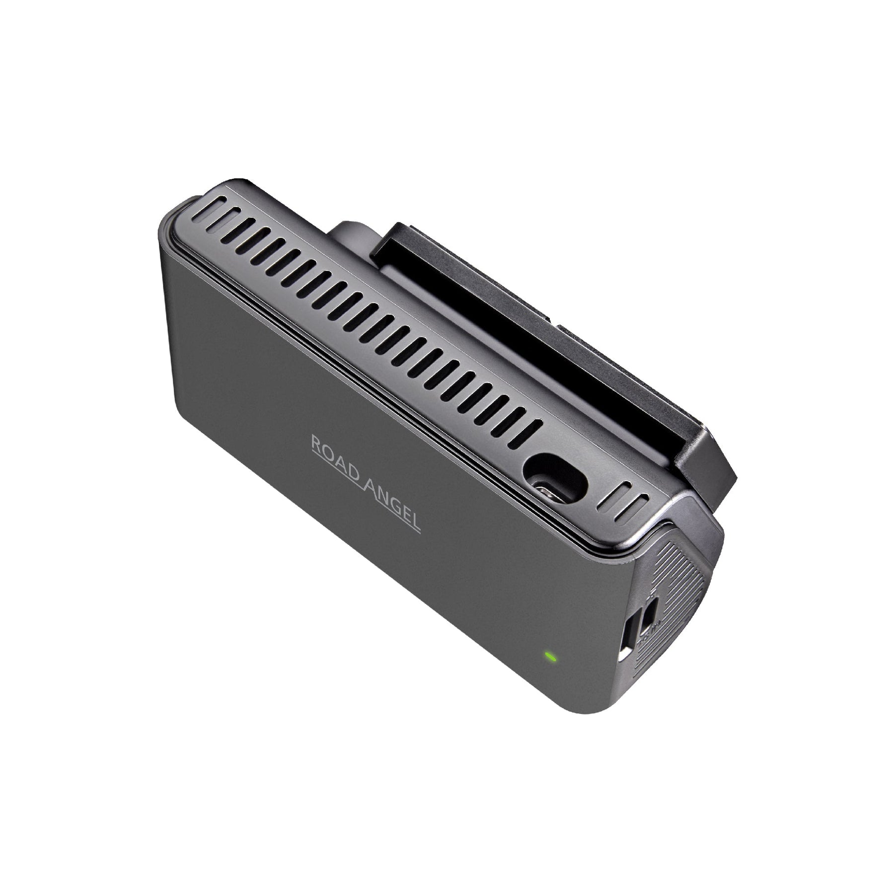 Ferrari - Road Angel Halo Edge 4K Dash Cam with Parking Mode & Quick Release Mounting With 64GB SD Card & Hardwiring Kit Bundle