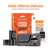 Clear Group Benefits - Road Angel Halo Ultima 4K Dual Dash Cam With 128GB SD Card And Hardwiring Kit